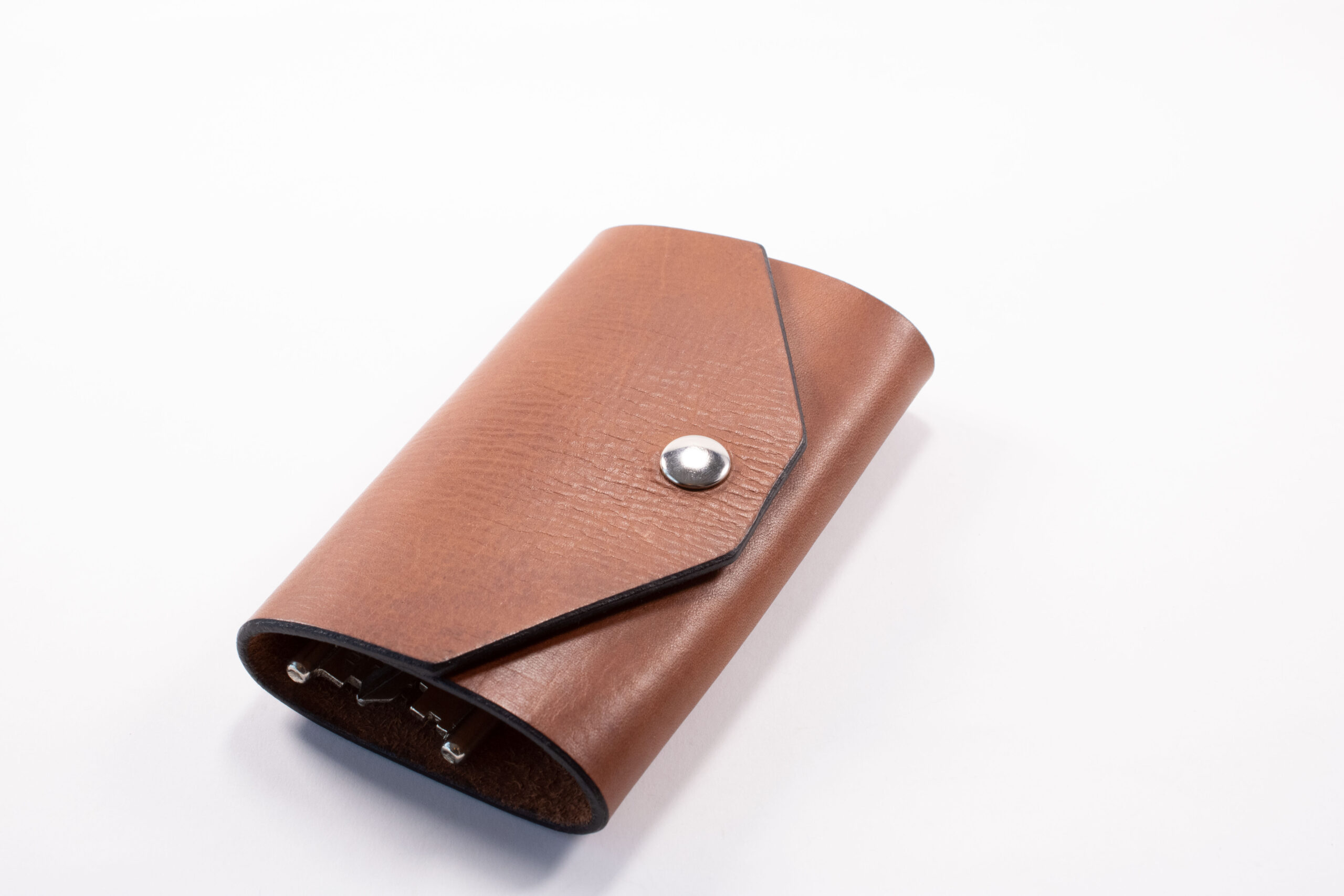 Vasa - Cartera para llaves - Cognac Imagen de producto de la cartera FredFloris de piel plena flor para llaves