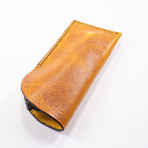 Product image of FredFloris handmade full-grain leather glasses case