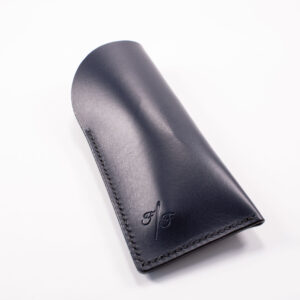 Product image of FredFloris handmade full-grain leather glasses case