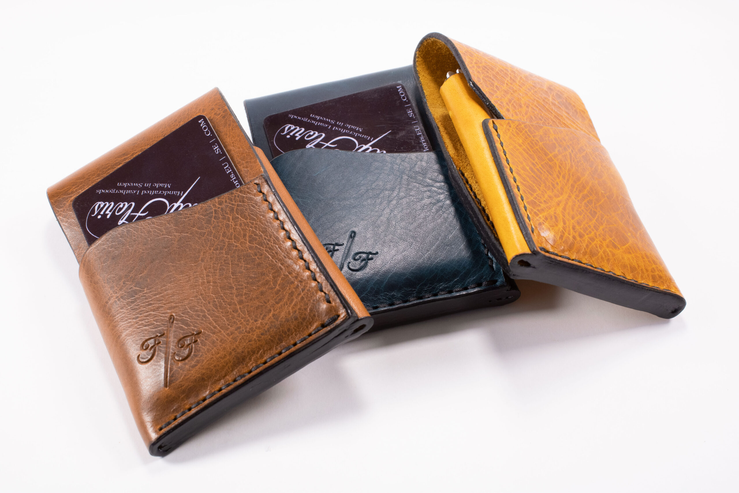 FredFloris スリムレザークレジットカードウォレットの商品画像