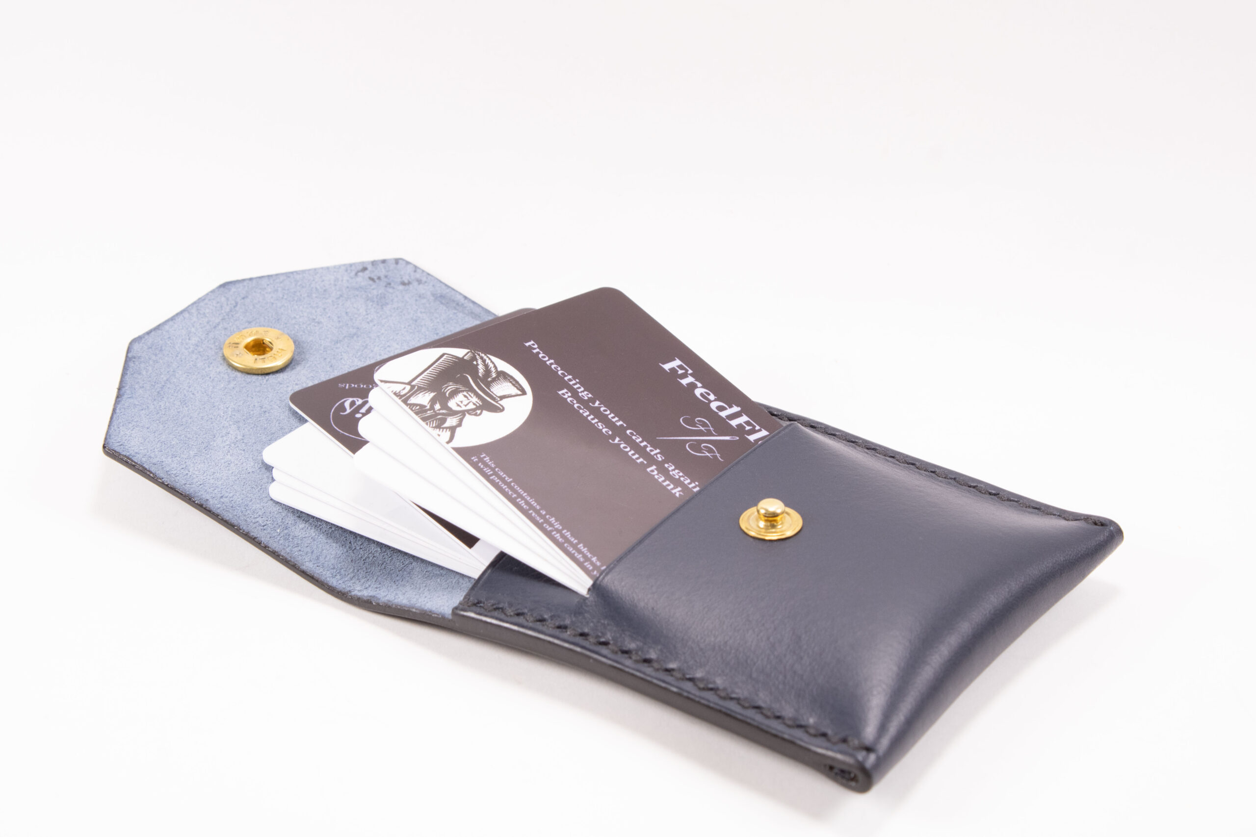 FredFloris/フレッドフローリス レザークレジットカードウォレットの商品画像