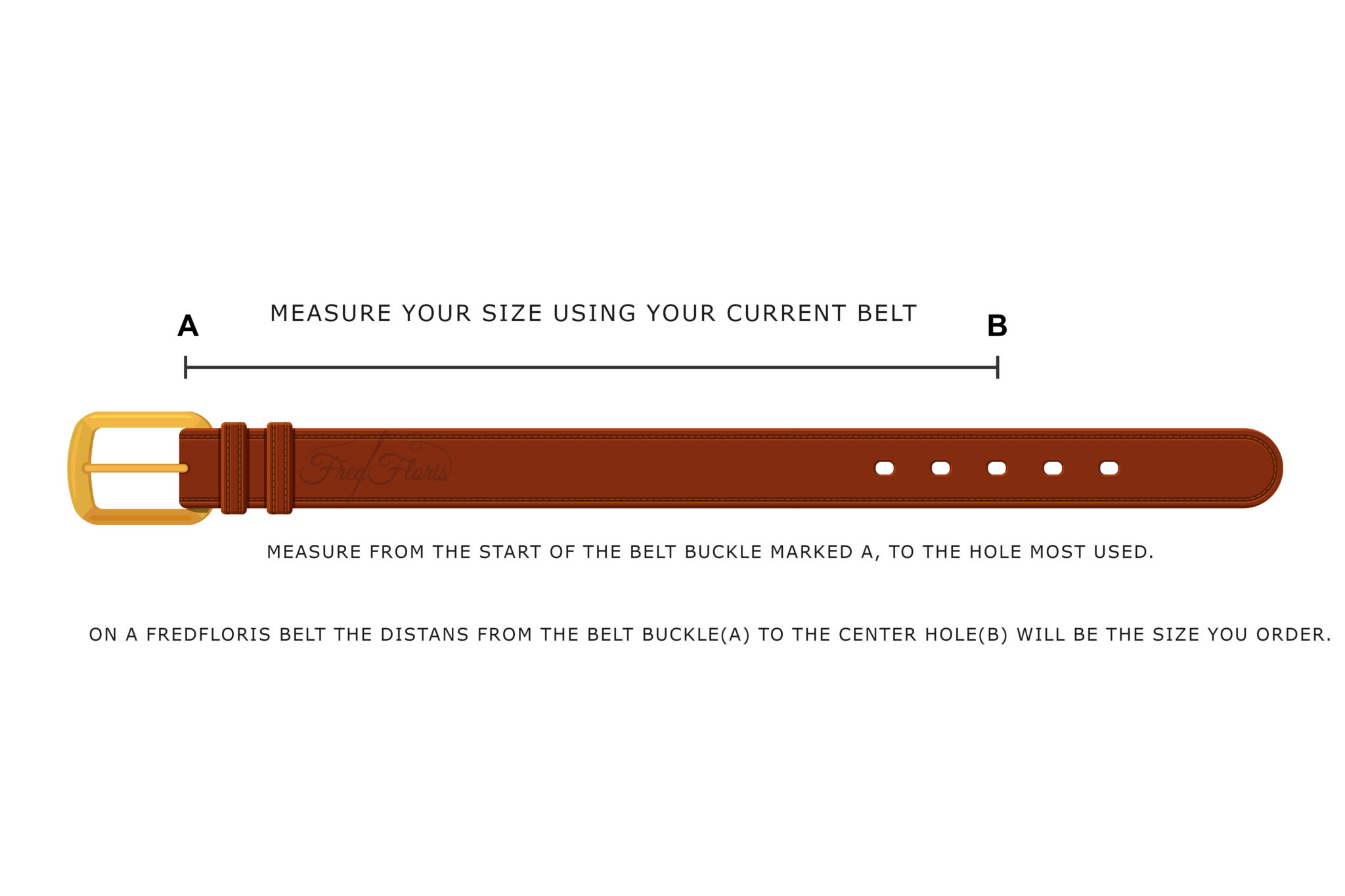 Custom Made-to-Measure Belts | Belt Size Guide | FredFloris