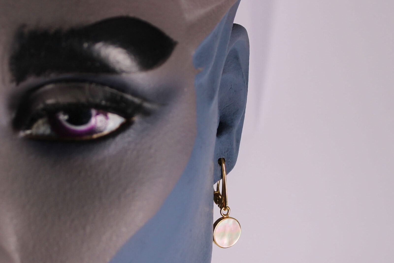 Product image of FredFloris white Mother of Pearl drop earrings