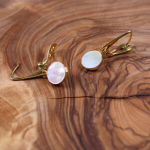 Product image of FredFloris white Mother of Pearl drop earrings