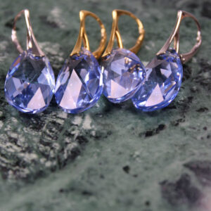 Product image of FredFloris leverback Swarovski crystal earrings
