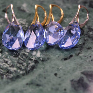 Product image of FredFloris leverback Swarovski crystal earrings