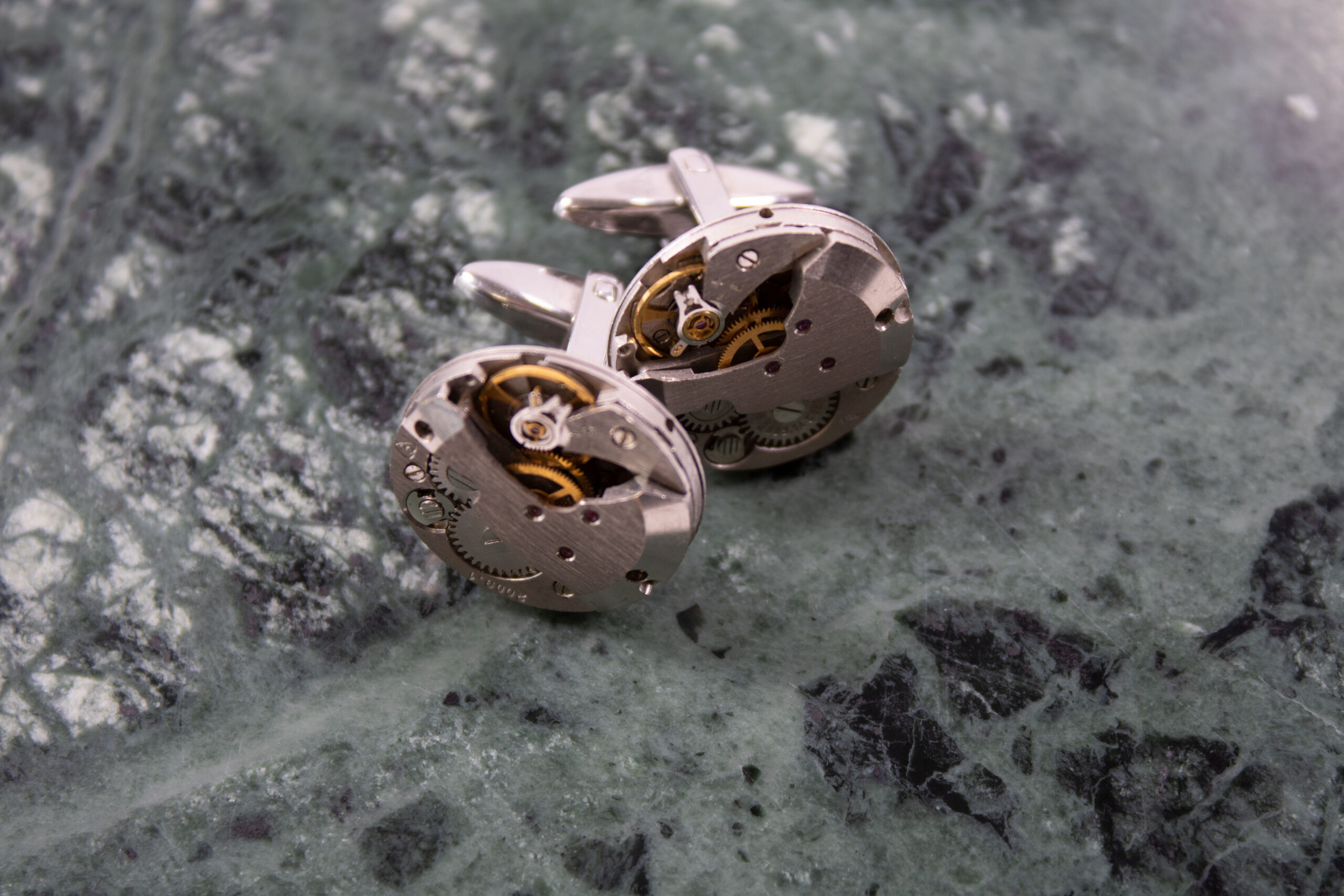 Product image of FredFloris watch mechanism cufflinks