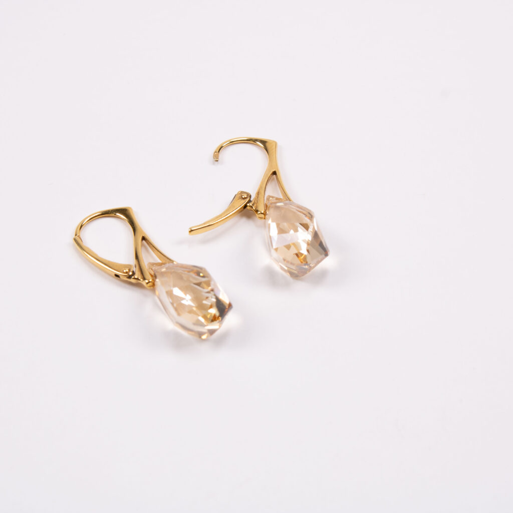 Product image of FredFloris leverback Swarovski crystal earrings