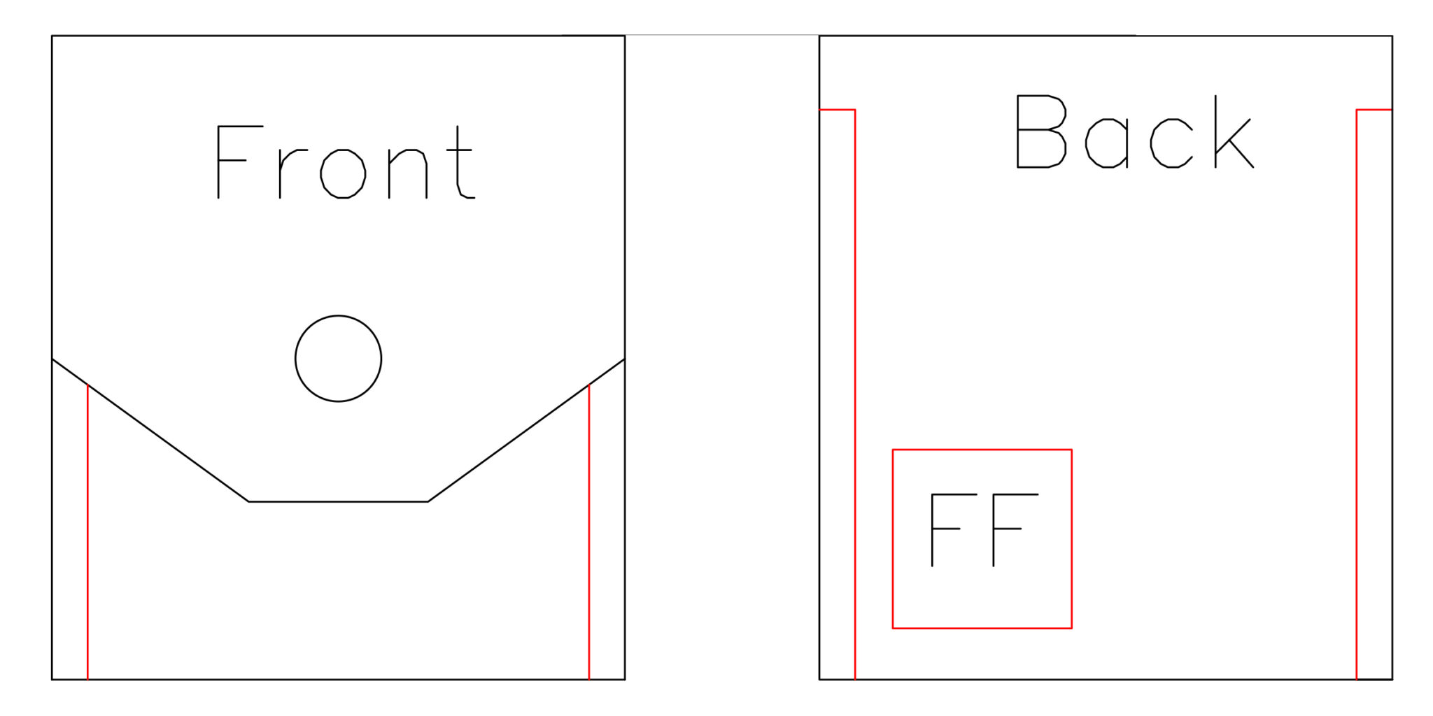 Designbild av FredFloris slimmad kreditkortsplånbok i läder