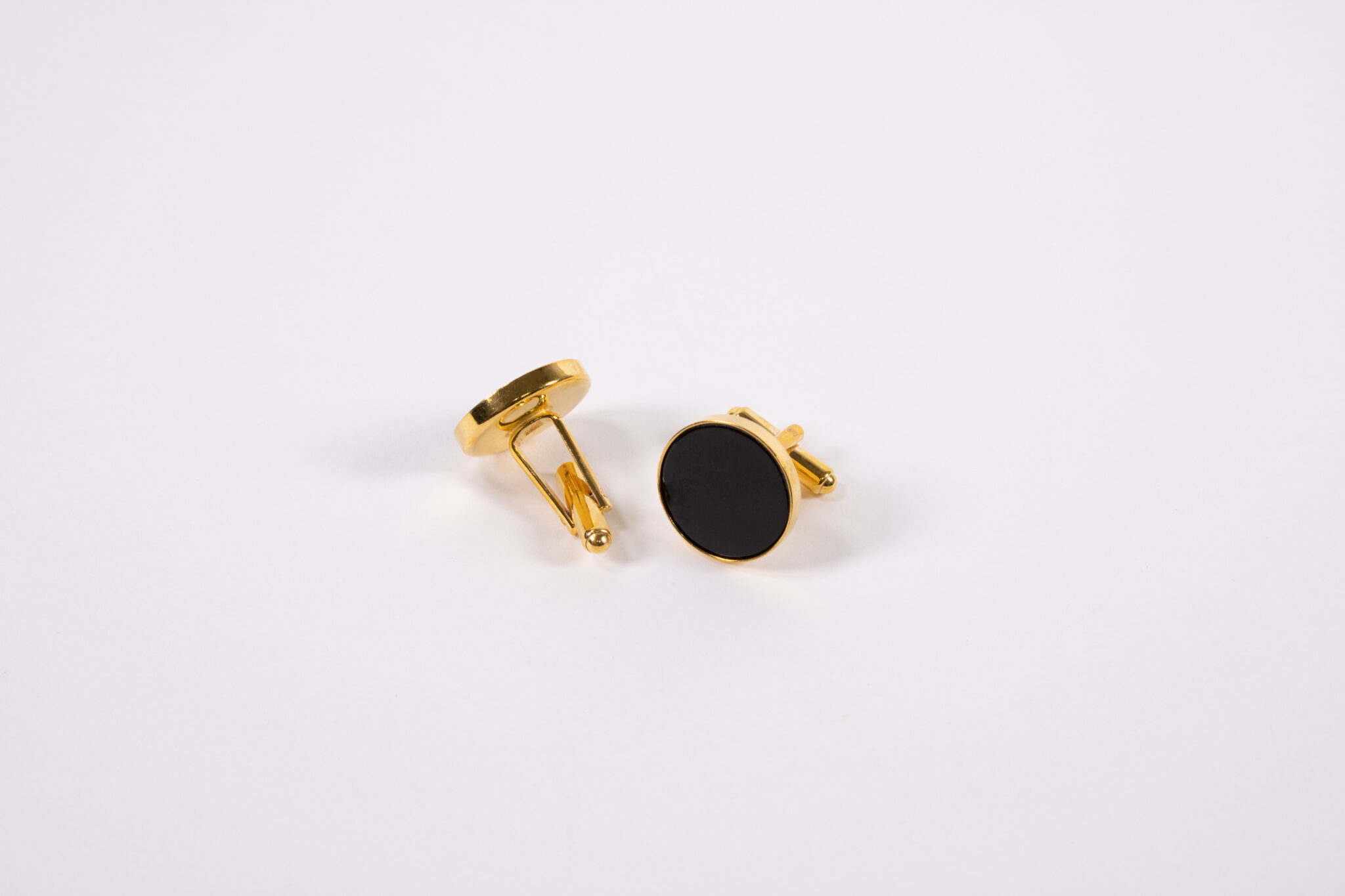 Product image of FredFloris black onyx shirt cufflinks