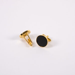 Product image of FredFloris black onyx shirt cufflinks