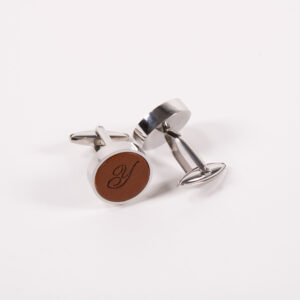 Product image of FredFloris Brown personalised custom cufflinks