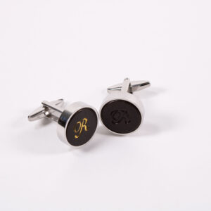 Product image of FredFloris Dark Brown personalised custom cufflinks