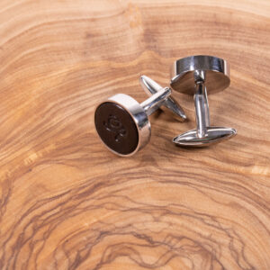 Product image of FredFloris Dark Brown personalised custom cufflinks