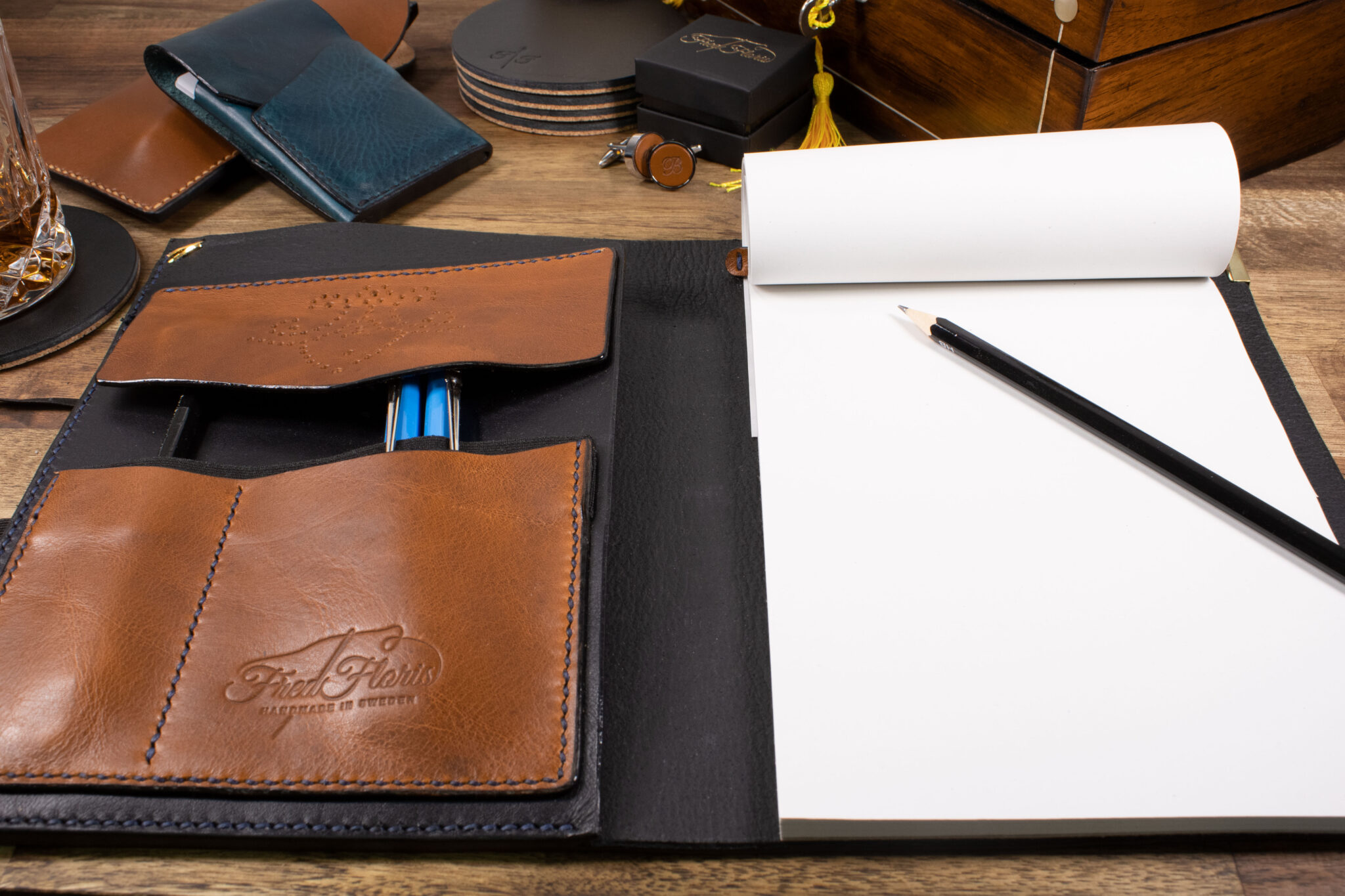 Product image of FredFloris leather journal cover
