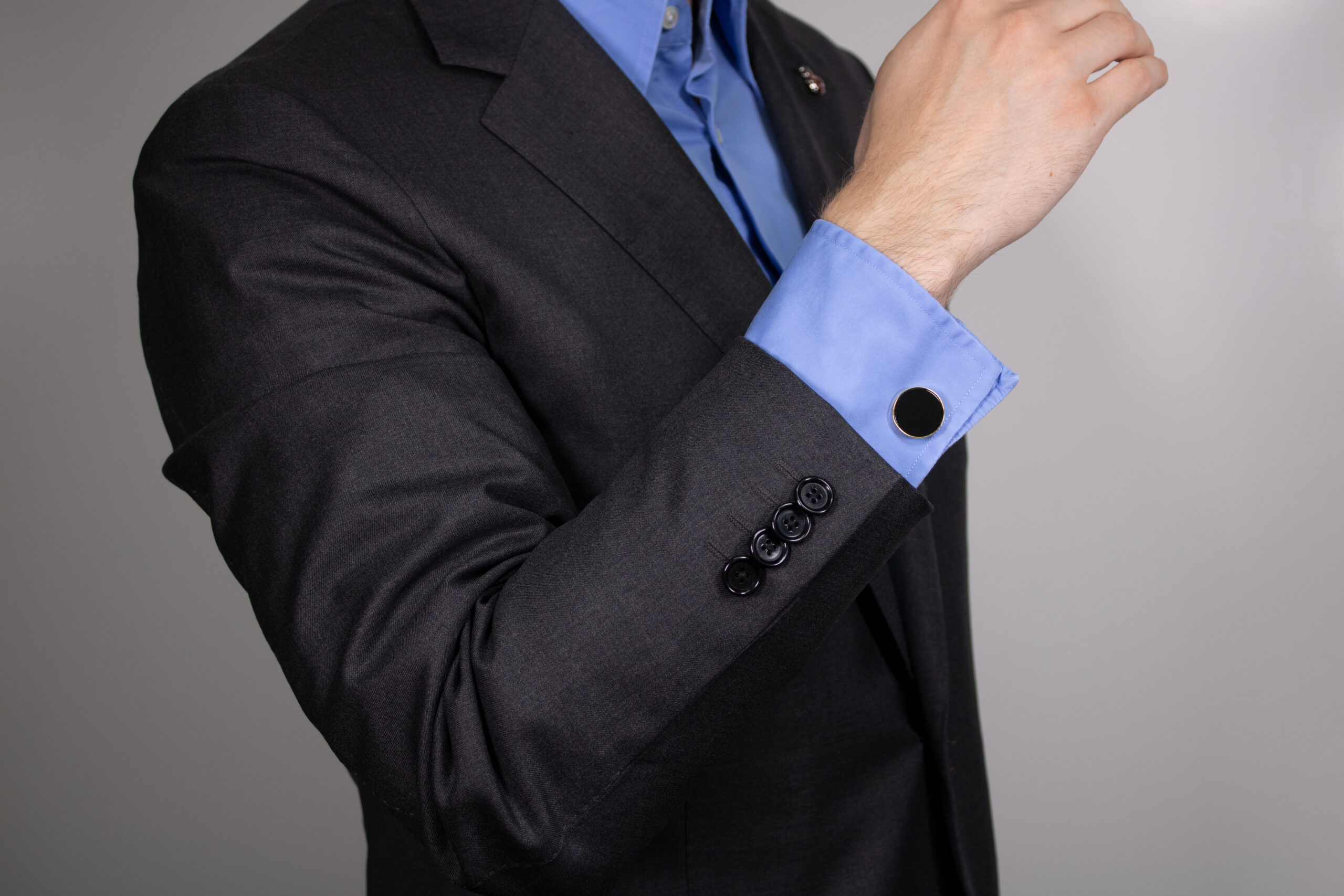 Produktabbildung von FredFloris Onyx Edelstein Manschettenknöpfe