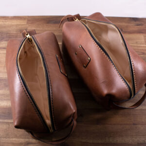 Product image of FredFloris full-grain leather travel dopp kit Toiletry bag