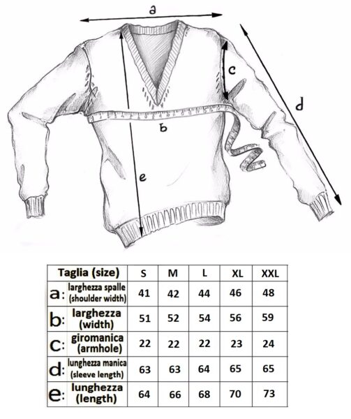 Image of FredFloris Sweater Size Guide