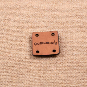 Product image of FredFloris Custom Personalised Leather crochet Labels DIY