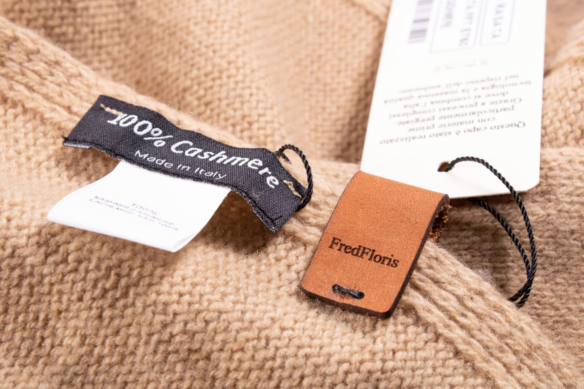 Product image of FredFloris Custom Personalised Leather crochet Labels DIY