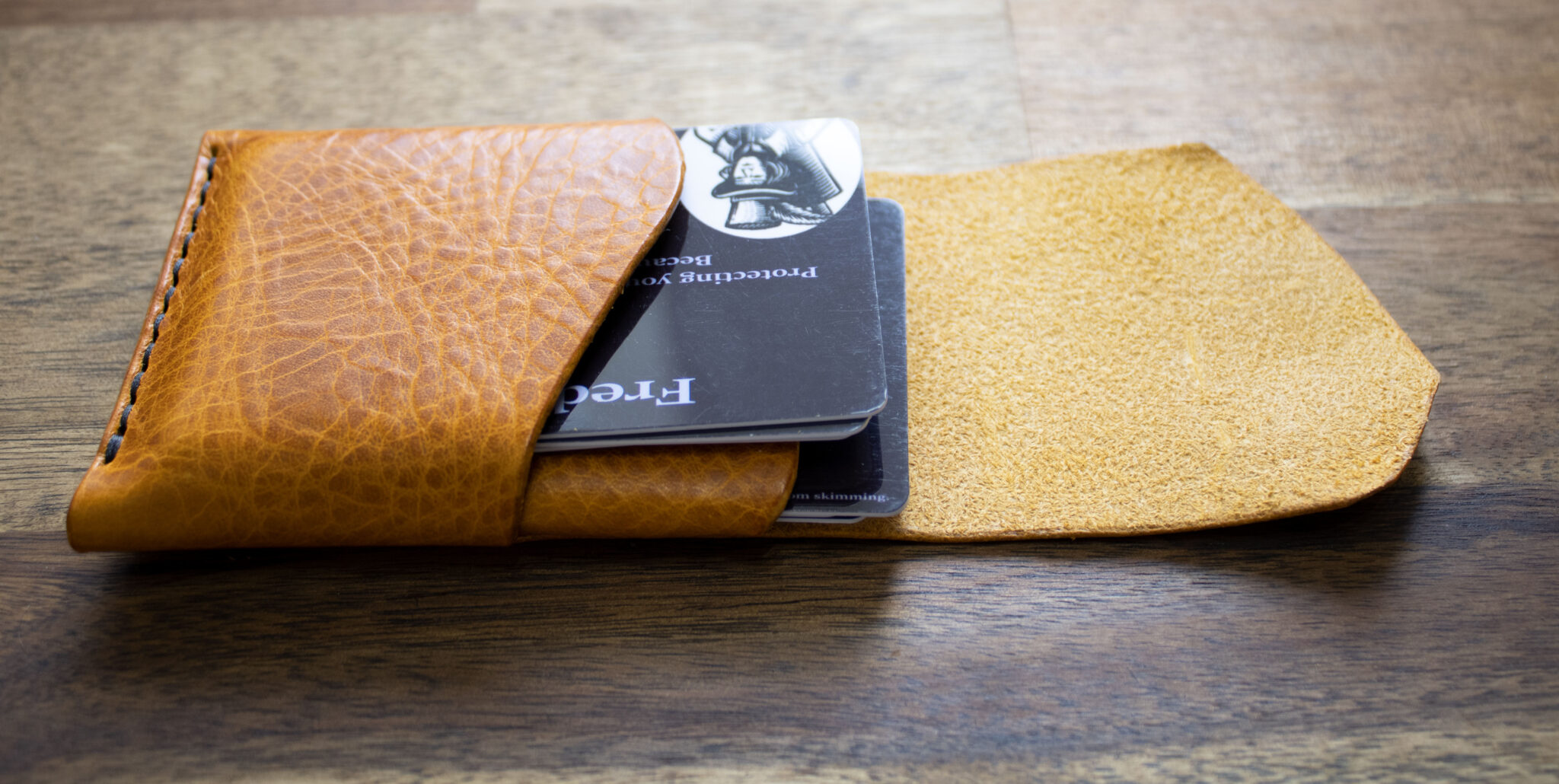 Product image of FredFloris Compact Customizable leather card wallet