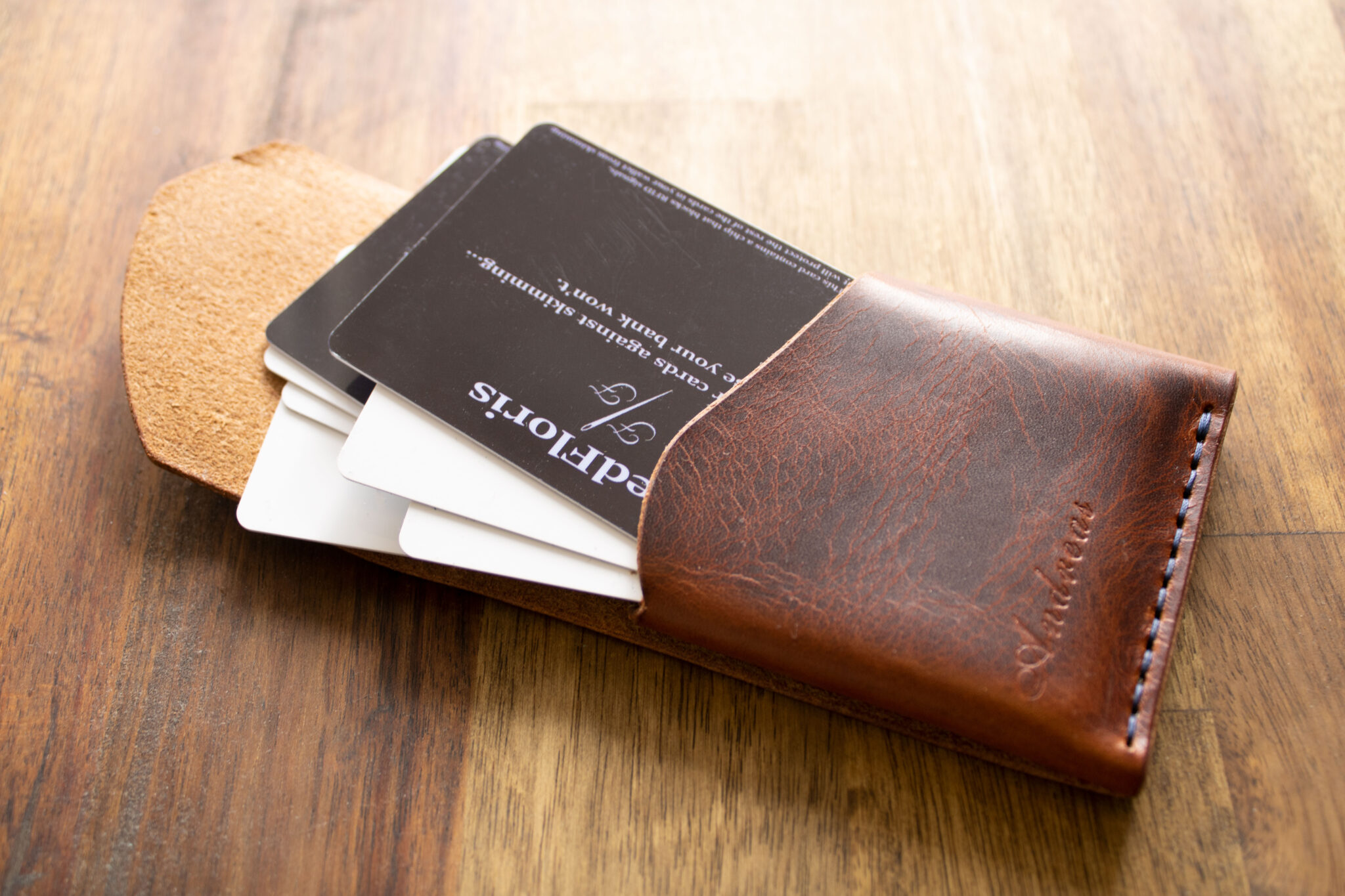 Product image of FredFloris Compact Customizable leather card wallet