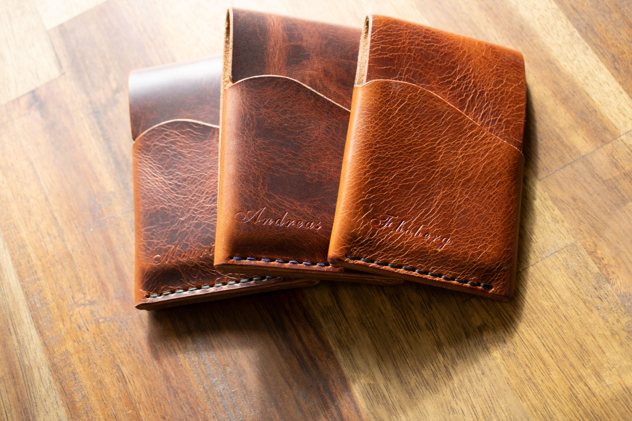 Product image of FredFloris Compact Customizable leather card wallet