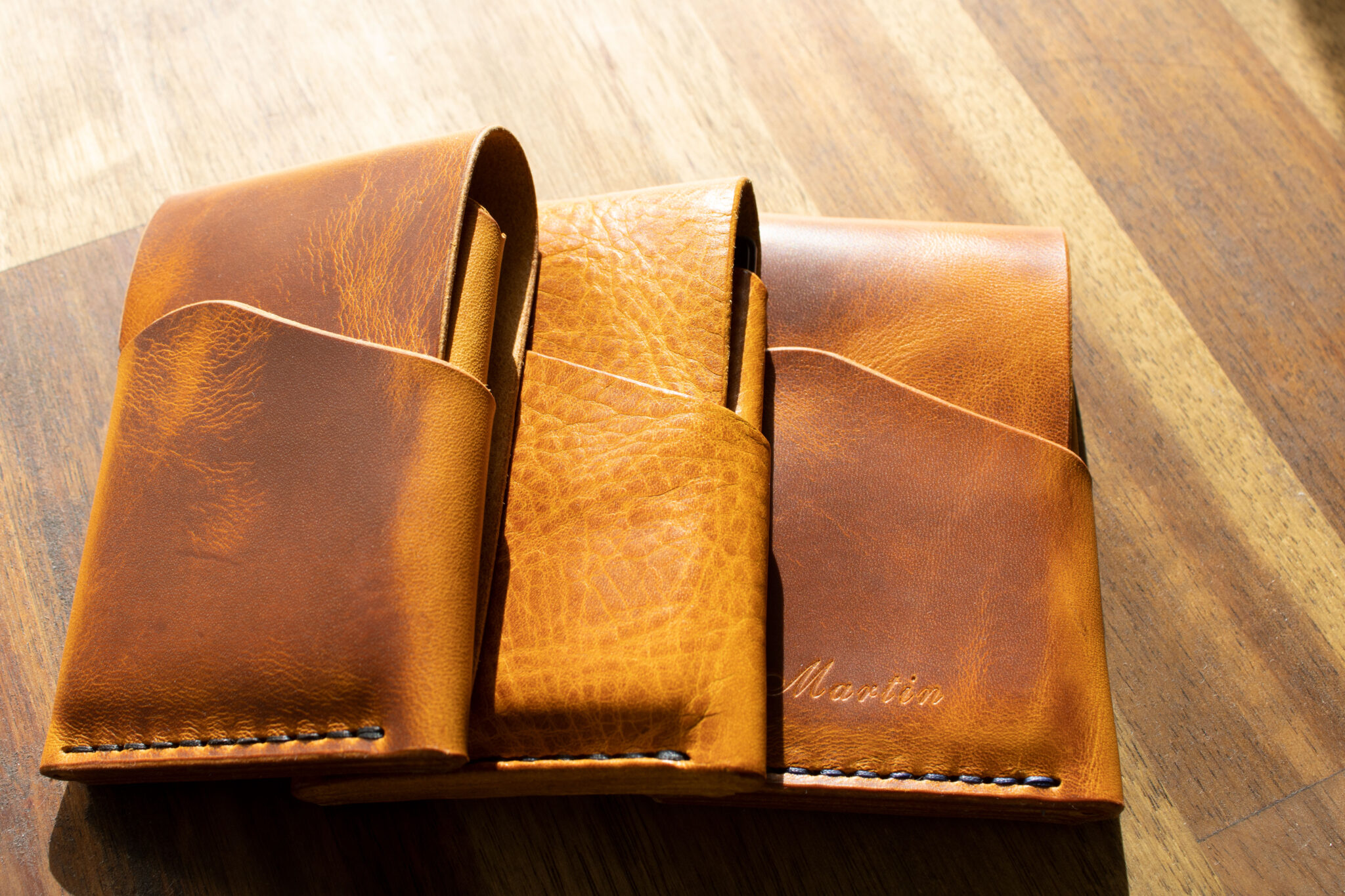 Product image of FredFloris Compact Customizable leather card wallet