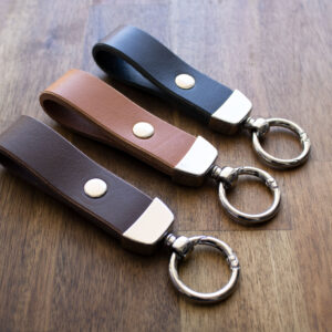 Product image of FredFloris full-grain leather key rings