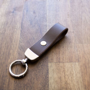 Product image of FredFloris full-grain leather key ring