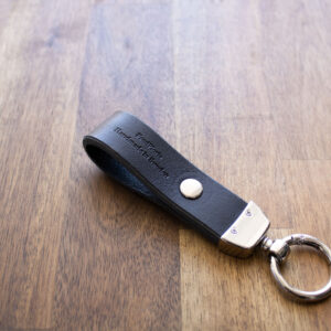 Product image of FredFloris full-grain leather key ring