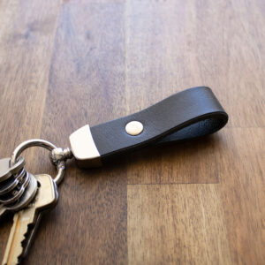 Product image of FredFloris full-grain leather key ring