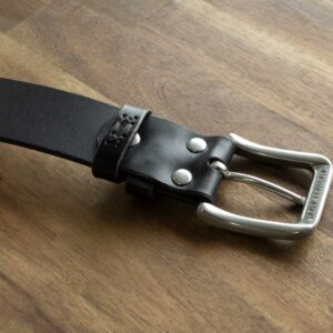 Product image of FredFloris handmade black leather belt
