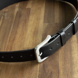 Product image of FredFloris handmade black leather belt