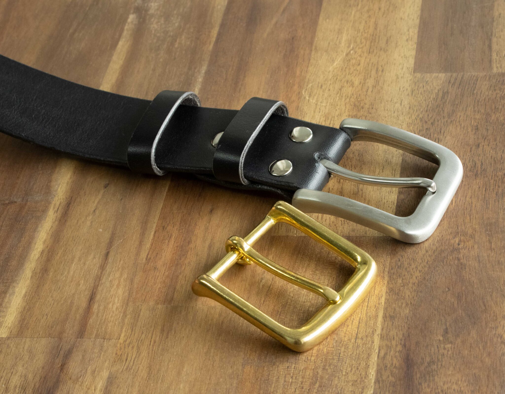 Product image of FredFloris handmade black leather belt