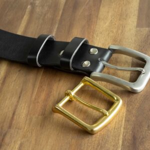 Product image of FredFloris handmade black leather belt